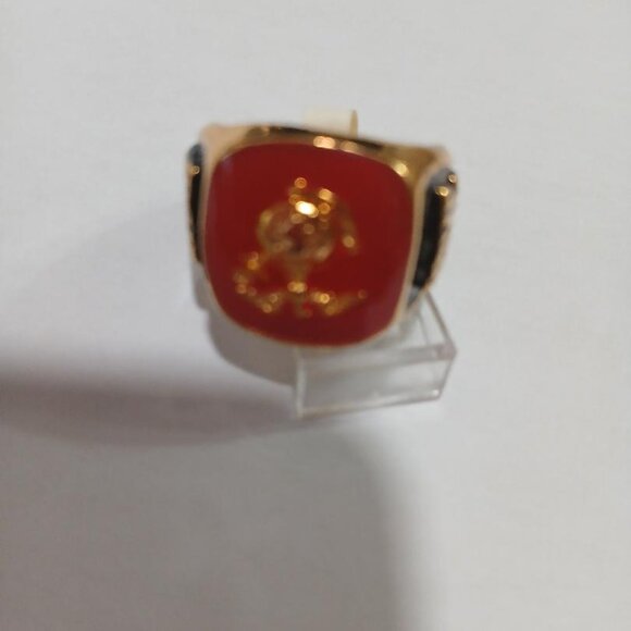 Marine Ring Red Military insignia Gold US Made NWT - Picture 5 of 9